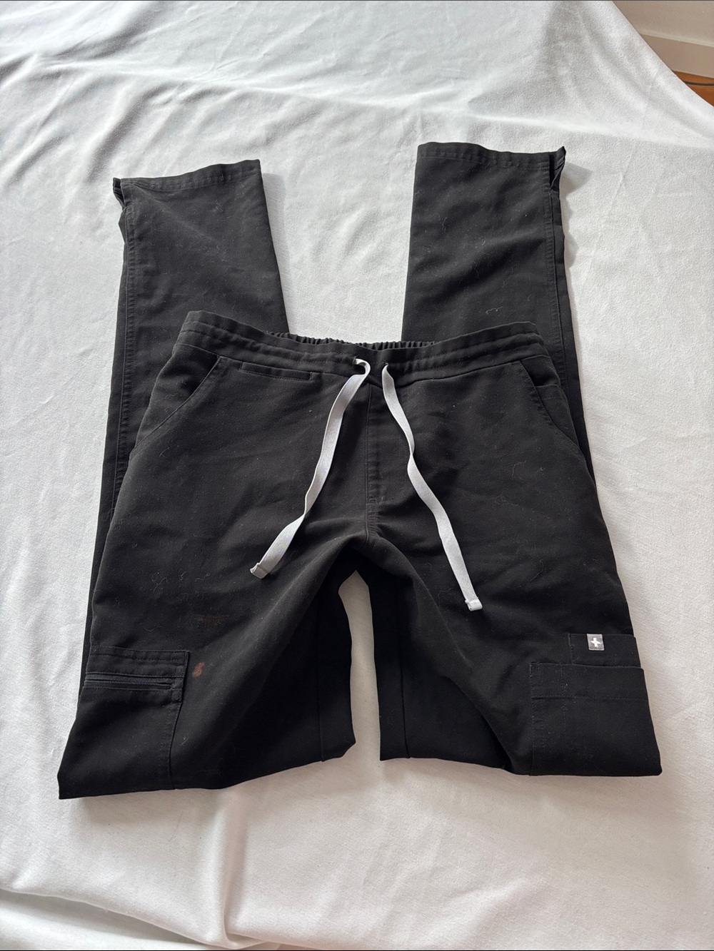 Figs Women's Black Drawstring Joggers XS/T